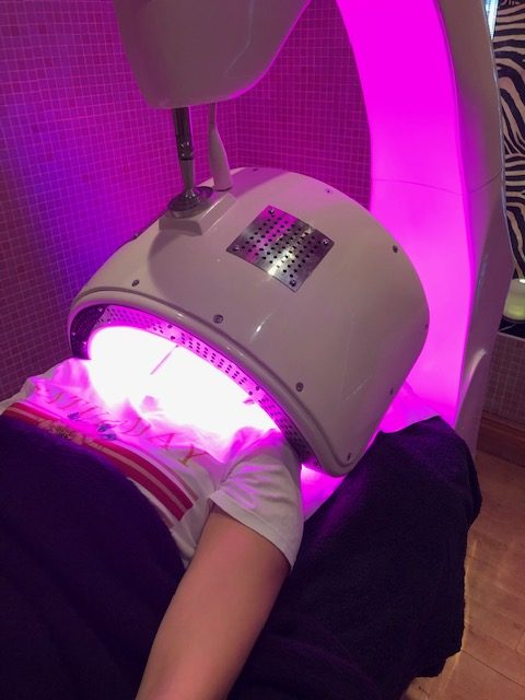 Dermalux LED facial machine